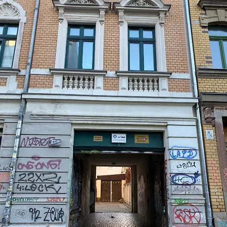 Studioapartment M15 Im Plagwitzer Szeneviertel Leipzig Buitenkant foto