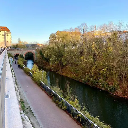 Studioapartment M15 Im Plagwitzer Szeneviertel Leipzig Buitenkant foto